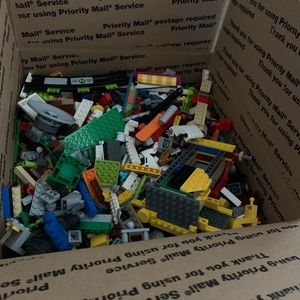 6+ lbs of LEGO pieces bricks